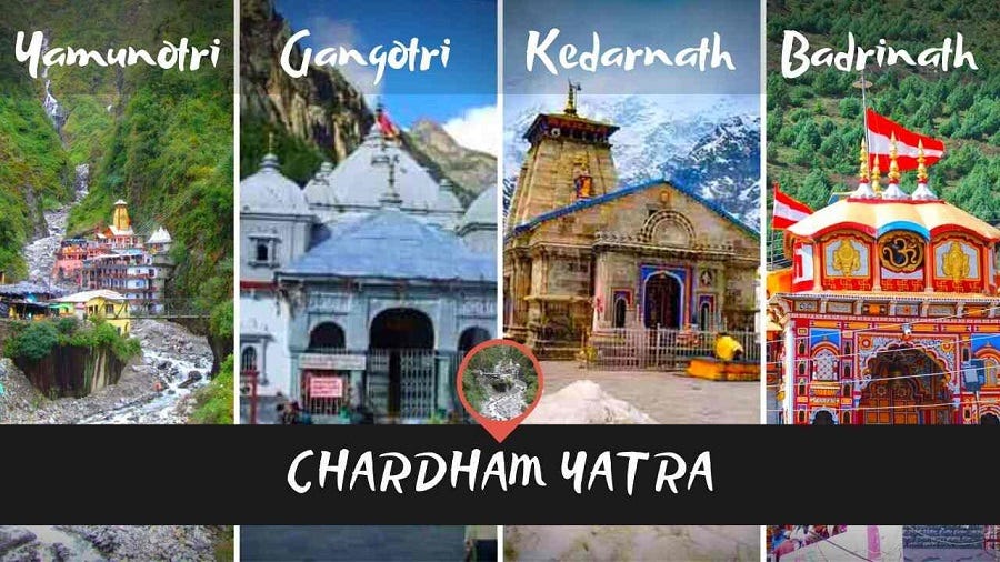 Chardham Yatra Package from Ahmedabad